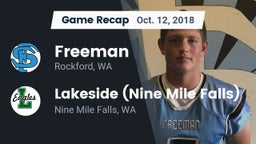 Recap: Freeman  vs. Lakeside  (Nine Mile Falls) 2018