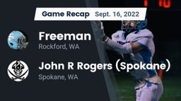 Recap: Freeman  vs. John R Rogers  (Spokane) 2022