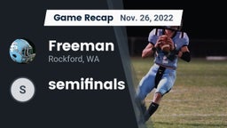 Recap: Freeman  vs. semifinals  2022