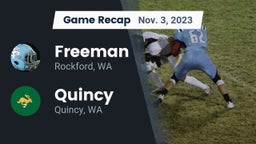 Recap: Freeman  vs. Quincy  2023