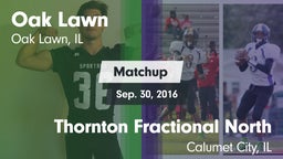 Matchup: Oak Lawn vs. Thornton Fractional North  2016