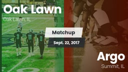 Matchup: Oak Lawn vs. Argo  2017