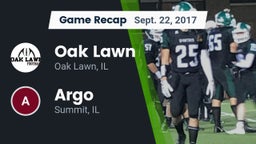 Recap: Oak Lawn  vs. Argo  2017