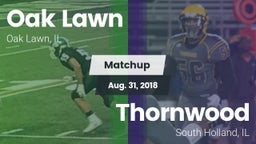 Matchup: Oak Lawn vs. Thornwood  2018