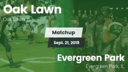 Matchup: Oak Lawn vs. Evergreen Park  2018