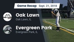 Recap: Oak Lawn  vs. Evergreen Park  2018