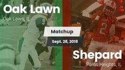 Matchup: Oak Lawn vs. Shepard  2018
