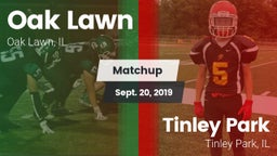 Matchup: Oak Lawn vs. Tinley Park  2019