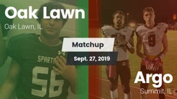 Matchup: Oak Lawn vs. Argo  2019