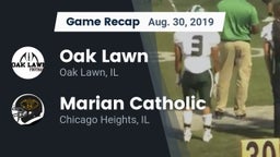 Recap: Oak Lawn  vs. Marian Catholic  2019