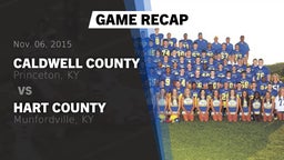 Recap: Caldwell County  vs. Hart County  2015
