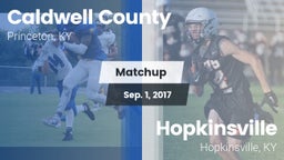 Matchup: Caldwell County vs. Hopkinsville  2017