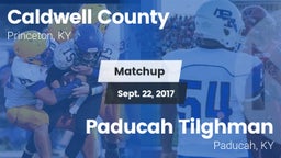 Matchup: Caldwell County vs. Paducah Tilghman  2017