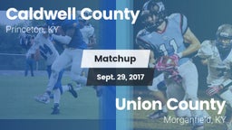 Matchup: Caldwell County vs. Union County  2017