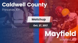 Matchup: Caldwell County vs. Mayfield  2017
