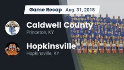 Recap: Caldwell County  vs. Hopkinsville  2018