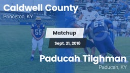 Matchup: Caldwell County vs. Paducah Tilghman  2018