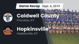 Recap: Caldwell County  vs. Hopkinsville  2019
