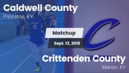 Matchup: Caldwell County vs. Crittenden County  2019
