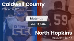 Matchup: Caldwell County vs. North Hopkins  2020