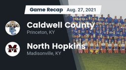 Recap: Caldwell County  vs. North Hopkins  2021