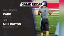 Recap: Caro  vs. Millington  2015