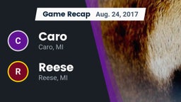 Recap: Caro  vs. Reese  2017