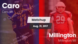 Matchup: Caro vs. Millington  2017