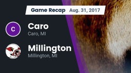 Recap: Caro  vs. Millington  2017