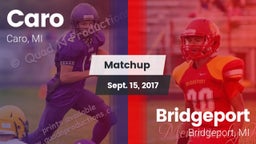Matchup: Caro vs. Bridgeport  2017