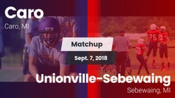 Matchup: Caro vs. Unionville-Sebewaing  2018