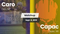 Matchup: Caro vs. Capac  2019