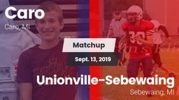 Matchup: Caro vs. Unionville-Sebewaing  2019