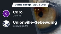 Recap: Caro  vs. Unionville-Sebewaing  2021