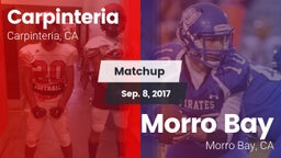 Matchup: Carpinteria vs. Morro Bay  2017