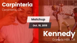 Matchup: Carpinteria vs. Kennedy  2019