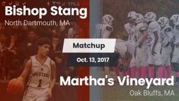 Matchup: Bishop Stang vs. Martha's Vineyard  2017