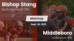 Matchup: Bishop Stang vs. Middleboro  2019