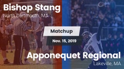 Matchup: Bishop Stang vs. Apponequet Regional  2019