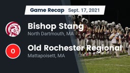 Recap: Bishop Stang  vs. Old Rochester Regional  2021