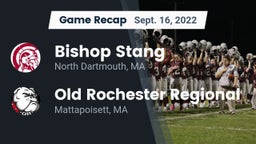 Recap: Bishop Stang  vs. Old Rochester Regional  2022
