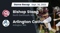 Recap: Bishop Stang  vs. Arlington Catholic  2022