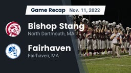 Recap: Bishop Stang  vs. Fairhaven  2022