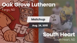 Matchup: Oak Grove Lutheran vs. South Heart  2018