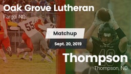 Matchup: Oak Grove Lutheran vs. Thompson  2019