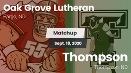 Matchup: Oak Grove Lutheran vs. Thompson  2020