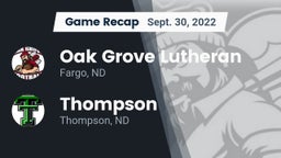 Recap: Oak Grove Lutheran  vs. Thompson  2022