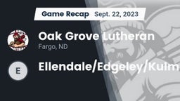 Recap: Oak Grove Lutheran  vs. Ellendale/Edgeley/Kulm 2023