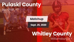 Matchup: Pulaski County vs. Whitley County  2020