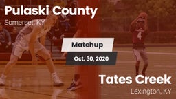 Matchup: Pulaski County vs. Tates Creek  2020
